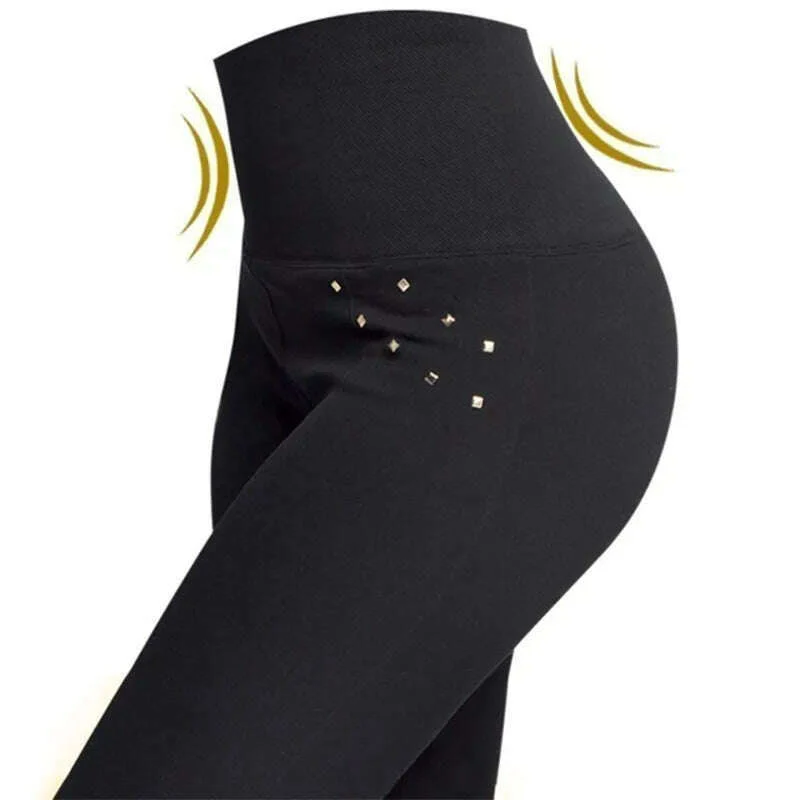 2022 New Women's High Waist Stovepipe Weight Loss Hip Hip Pants Shaping Leggings Shaping Pants Large Size Bodysuit Pants XS-8XL - Image 12