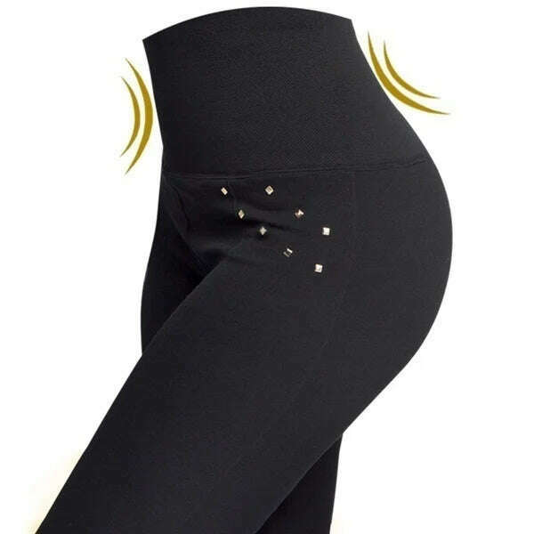 2022 New Women's High Waist Stovepipe Weight Loss Hip Hip Pants Shaping Leggings Shaping Pants Large Size Bodysuit Pants XS-8XL - Image 9