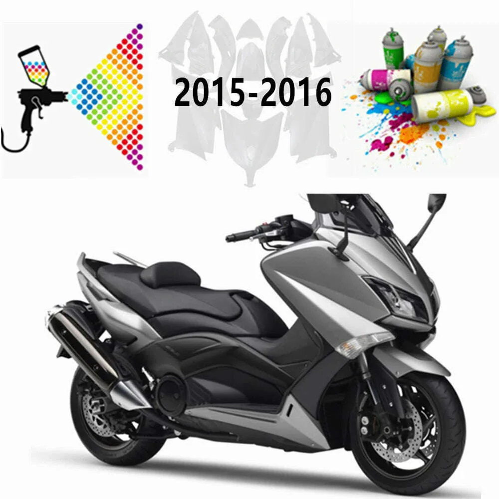For TMAX530 TMAX 530 2015 2016 Bodywork Cowling Plastic Parts Motorcycle Full Fairing Kit Bright cement gray full color - Image 3