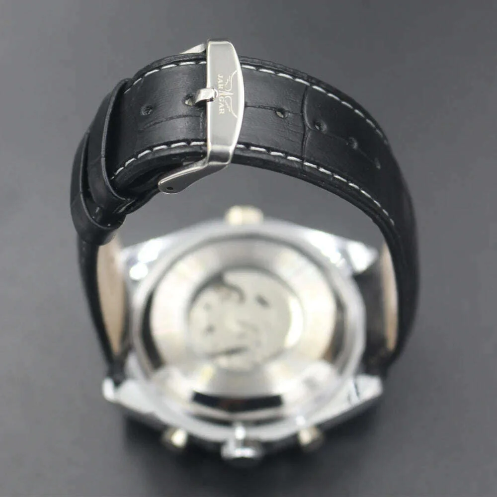 Jaragar Top Luxury Brand Men Watch Mens Fashion Mechanical Watches Man Casual Business Waterproof Wristwatch Relogio Masculino - Image 5