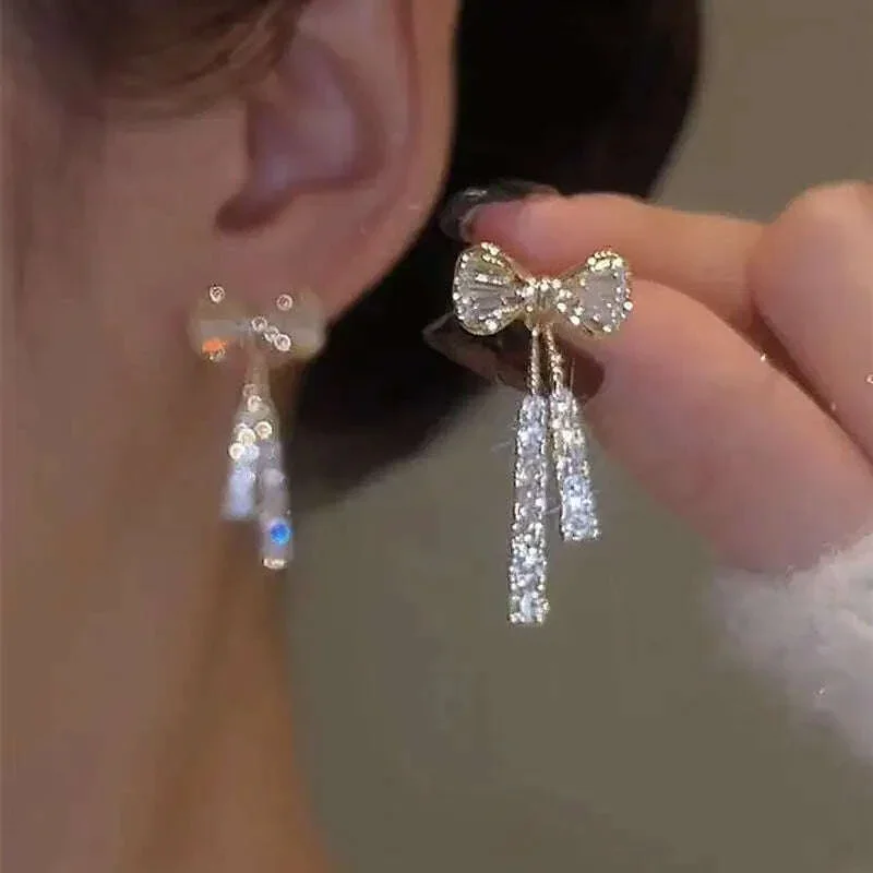 New Fashion Trend Unique Design Elegant Exquisite Long Tassel Earrings Female Jewelry Party Premium Gift Wholesale - Image 12