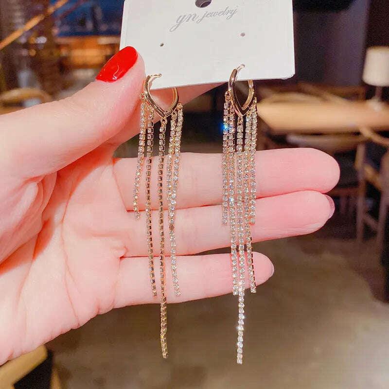 New Fashion Trend Unique Design Elegant Exquisite Long Tassel Earrings Female Jewelry Party Premium Gift Wholesale - Image 27