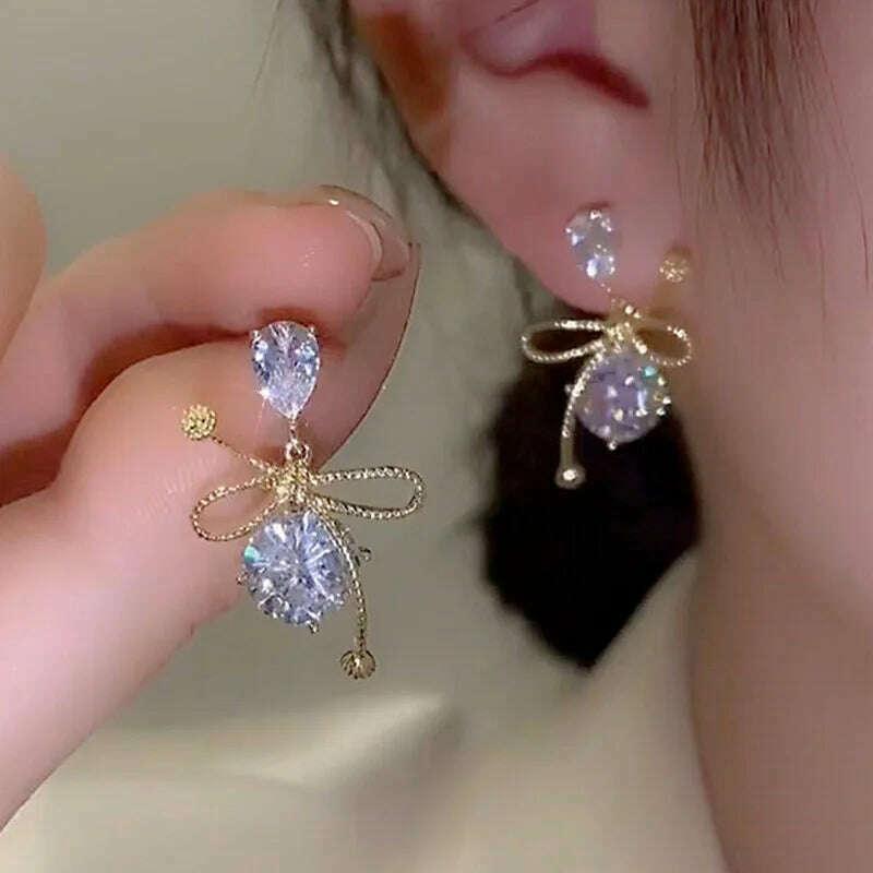 New Fashion Trend Unique Design Elegant Exquisite Long Tassel Earrings Female Jewelry Party Premium Gift Wholesale - Image 9